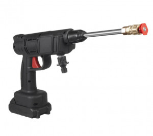 Set pistol presiune cu jet de apa portabil 300W, pe acumulator, 1 acumulatori 48V (spumare, 2 jeturi), gradina, masina - Img 5
