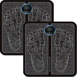 1+1 GRATIS Aparat masaj picioare cu Incarcare USB pentru electrostimulare 19 niveluri intensitate