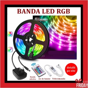 BANDA-LED RGB 5 METRI 60 led metru