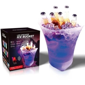 Frapiera 5 / 7 litri, boxa Bluetooth integrata, LED multicolor, plastic impermeabil