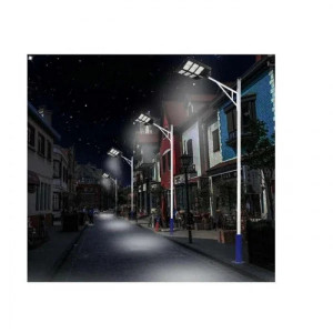 Lampa Solara Dubla 1000W Leduri Generatie Noua, Telecomanda, Suport Metalic, Lumina Puternica - Img 3