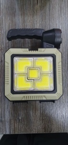 Lanterna solara si trusa de scule 4 in 1, lanterna portabila solara reincarcabila cu LED-uri de mare putere USB Flash, lanterna de urgenta cu trusa de scule incorporata, lanterna multifunctionala, negru - Img 3