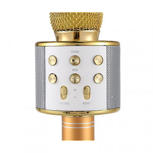 MICROFON PROFESIONAL KARAOKE SMART AURIU CU BLUETOOTH - Img 4