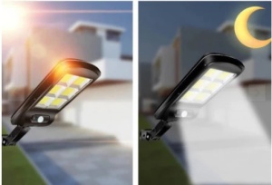 PACHET PROIECTOR SOLAR 120 LED + LAMPA TIP STRADALA 30W - Img 5