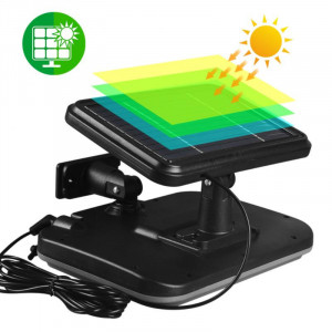 PROIECTOR SOLAR 294LED COB 60W SENZOR MISCARE SI TELECOMANDA - Img 5
