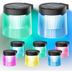 SET 6 LAMPI SOLARE DECORATIVE DE PERETE FELINAR COLOR - Img 3