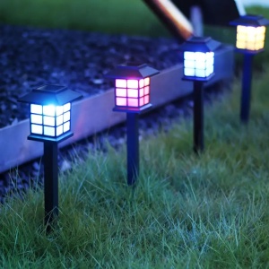 SET 6 LAMPI SOLARE FELINAR CU LED COLORAT - Img 5