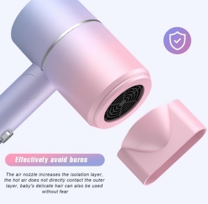 Uscator de Par Profesional Pliabil – Design Gradient Modern 1400W - Img 5