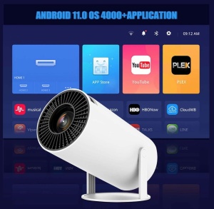 VIDEOPROIECTOR ANDROID 12 - WiFi 6 Bluetooth 4K PlayStore - Img 2