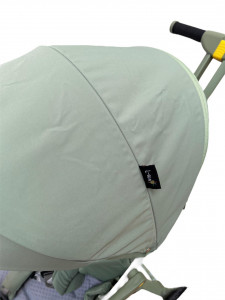 Carucior C2 Deluxe, reversibil, pliabil, cu lumini si muzica, Verde - Img 6