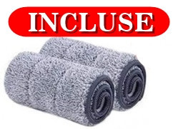 GALEATA CU MOP PLAT SI STORCATOR + 3 LAVETE MICROFIBRA - Img 2