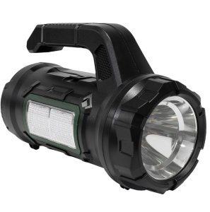 Lanterna Led 18W multifunctionala, Set Scule incluse, acumulator reincarcabil USB Type C, 5 moduri iluminare, avertizare luminoasa, leduri stare incarcare baterie, negru - Img 2