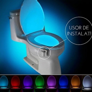 LED PENTRU WC CU SENZOR DE MISCARE - Img 2