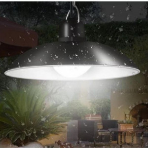 PACHET 2 X LAMPA SOLARA CU ABAJUR CU TELECOMANDA - Img 6