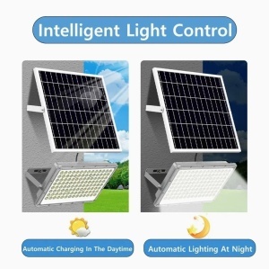 Proiector Solar LED Exterior cu Panou Separat – 3000W / 5000W , IP65 - Img 8