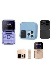 Telefon mobil mini cu ecran dublu, butoane mari, lanterna LED, camera foto, 2 x Nano SIM, player muzical, radio