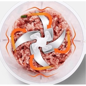 Tocator Electric Q JR841 Multifunctional 250W pentru Carne Fructe si Legume Capacitate 3L - Img 4