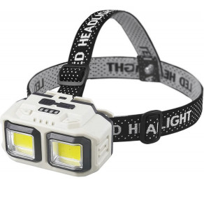 2 x Lanterna de cap, Profesionala, Incarcare USB, Senzor Miscare, 4 Moduri Lumina, 2 Nivele De Intensitate, Pentru Pescuit, Vanatoare, Munca, Indicator Baterie, HX-816S - Img 2