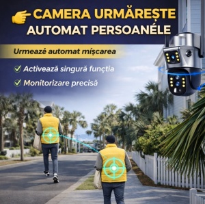 CAMERA DE SUPRAVEGHERE CU PANOU SOLAR SLOT DE CARTELA 4G DUBLA - Img 8