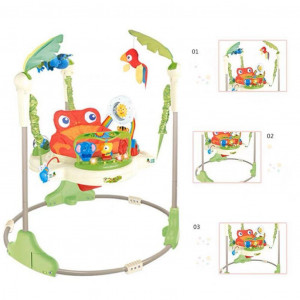 Centru de activitati pentru bebelusi – happy jungle jumper - Img 5