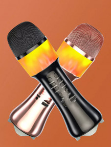 Microfon KARAOKE Bluetooth Q99 Wireless - Img 1