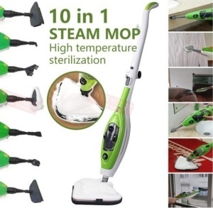 MOP CU ABURI H2O X10, FUNCTIE DE DEZINFECTARE SI CONTROL ABUR, 1300W, REZERVOR 400ML - Img 3