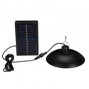 PACHET 2 X LAMPA SOLARA CU ABAJUR CU TELECOMANDA