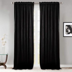 SET 2 DRAPERII CATIFEA 100% POLYESTER 150X250CM - Img 6
