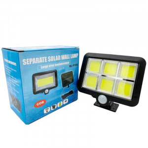 SET 4 X PROIECTOR SOLAR 120 LED CU SENZOR - Img 2