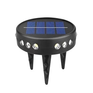 SET 6 LAMPI SOLARE ROTUNDE DE PERETE SAU SOL CU LED - Img 4