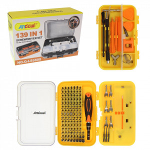 Set multi-functional surubelnita si dezasamblare 139 piese - Img 1