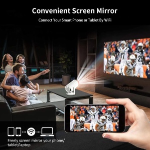 VIDEOPROIECTOR ANDROID 12 - WiFi 6 Bluetooth 4K PlayStore - Img 4