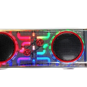 Boxa portabila Q YX1010 cu Bluetooth si iluminare RGB - Img 1