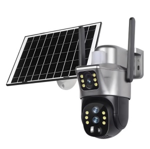 CAMERA DE SUPRAVEGHERE CU PANOU SOLAR SLOT DE CARTELA 4G DUBLA - Img 5