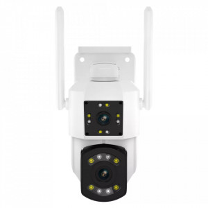 Camera Wifi Smart ,3 mp lentila dubla si sunet biredirectional - Img 3