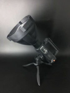 LANTERNA REINCARCABILA 20000LM ,USB, Ultra-Luminoasa, Acumulator Litiu, Rezistenta la Apa, Negru