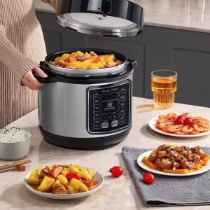 OALA SUB PRESIUNE ELECTRICĂ MULTIFUNCȚIONALĂ 14 ÎN 1 , 6L, DISPLAY LED - Img 3