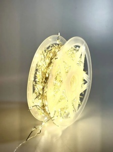 Rola Ghirlandă LED 1000 Mini 50m – Fir cupru, Iluminat Interior/Exterior, Culori Disponibile: Alb Cald, Alb Rece, Multicolor - Img 4