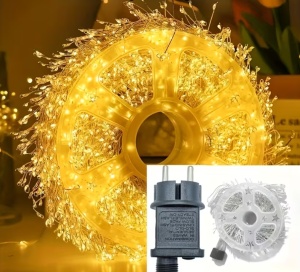 Rola Ghirlandă LED 1000 Mini 50m – Fir cupru, Iluminat Interior/Exterior, Culori Disponibile: Alb Cald, Alb Rece, Multicolor - Img 7