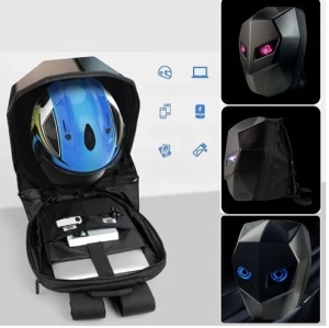 Rucsac Moto Inteligent cu LED si Ecran Programabil 20L - Impermeabil cu Control prin App - Img 6