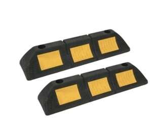 Set 2 opritoare roti auto, cauciuc, 48x12x8,5 cm