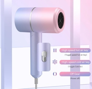Uscator de Par Profesional Pliabil – Design Gradient Modern 1400W - Img 6