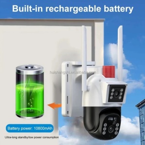 Camera de Supraveghere cu Panou Solar slot SIM 4G V380Pro 6MP - Img 3