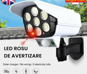 CAMERA SUPRAVEGHERE FALSA CU LED-URI SI SENZOR MISCARE - Img 6