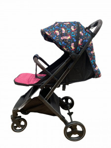Carucior sport, Baby Sport, 608S , compatibil pe avion, roz - Img 5