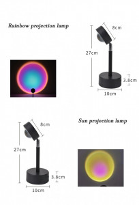 LAMPA DECORATIVA SUNSET RAINBOW - Img 8