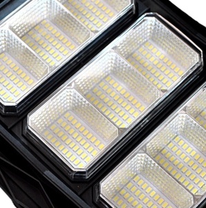 Lampa solara stradadala cu panou integrat, 300W, 360LED, cu telecomanda - Img 5