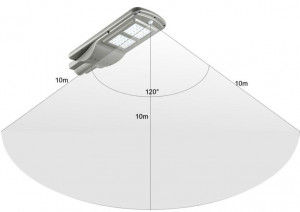 LAMPA SOLARA STRADALA 200W CU TELECOMANDA - Img 6