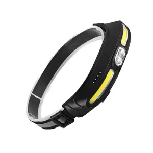 Lanterna de cap 5 moduri de functionare CH500 lumina alba si rosie incarcare USB 400lm - Img 4