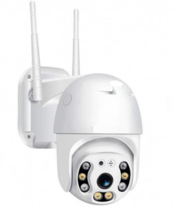 PACHET 4 CAMERE SUPRAVEGHERE WIFI AH-XM-A6 5MP, ICSEE, SENZOR MISCARE, CONECTARE WIFI / CABLU UTP - Img 4